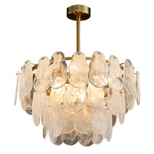 Susan Round Iron 6-Light Chandelier